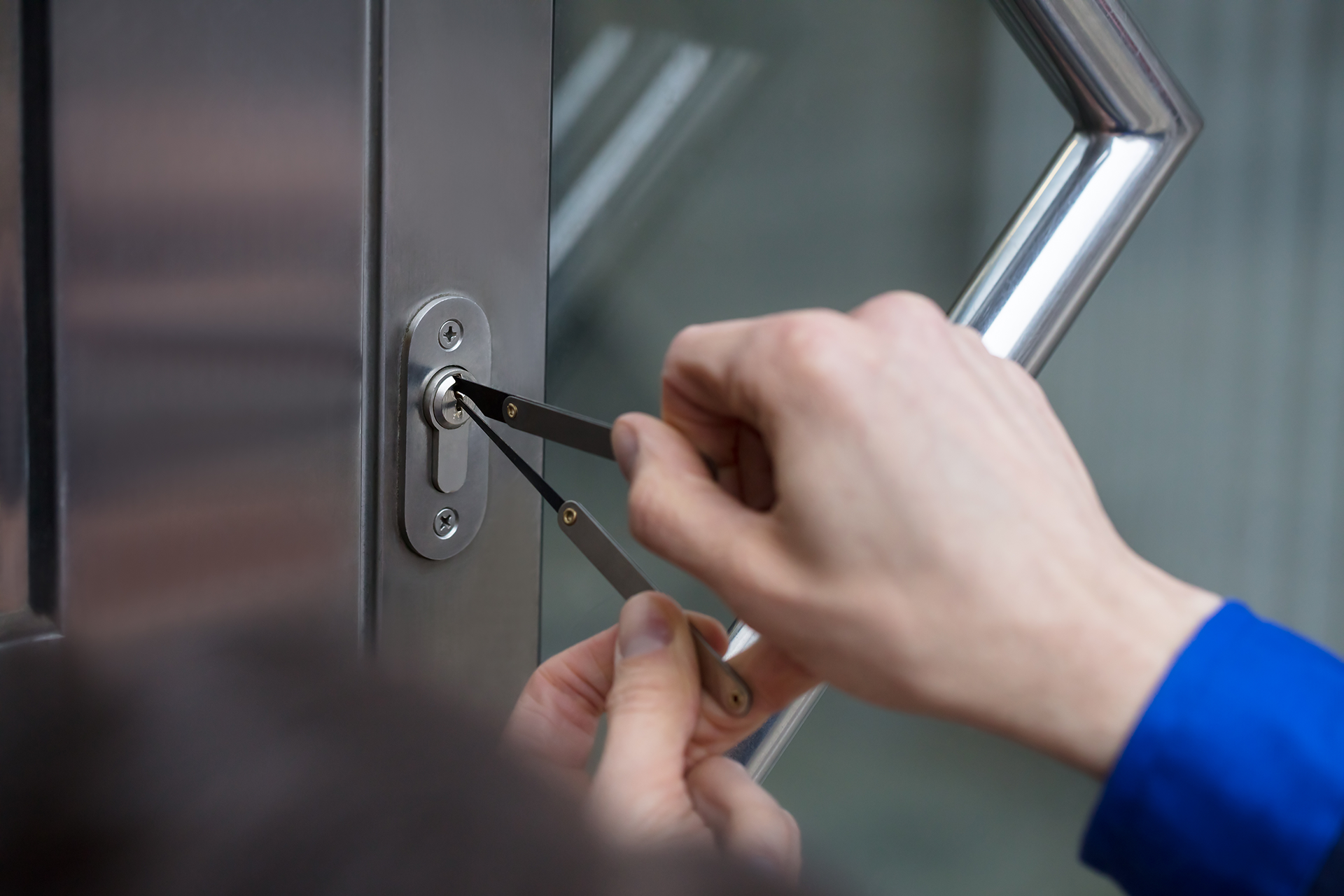 Access control keypad installation